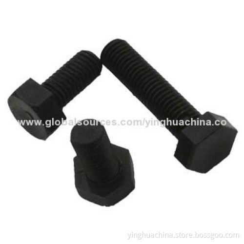 Nylon Hexagon Bolts/Screws, Natural Black Color, 94V-2 Fire-proofing Grade, G207New